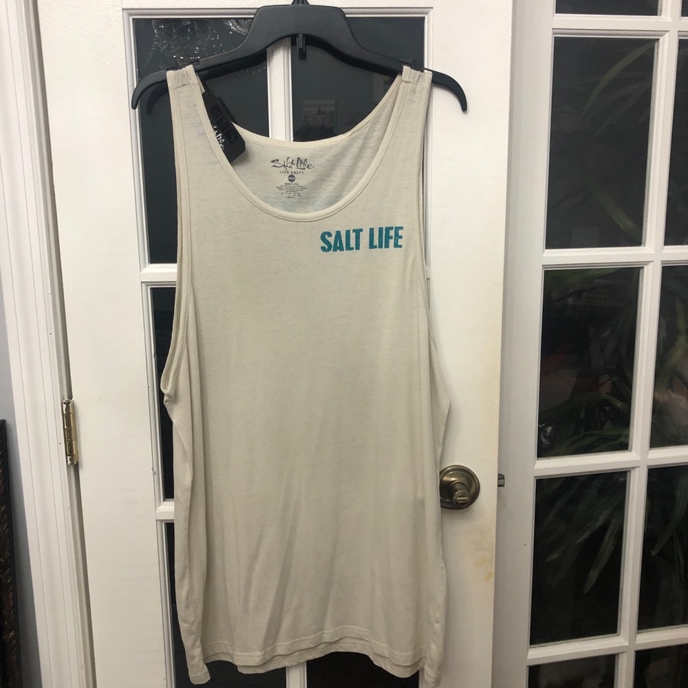 🆕 Salt life tank top for mens size medium
